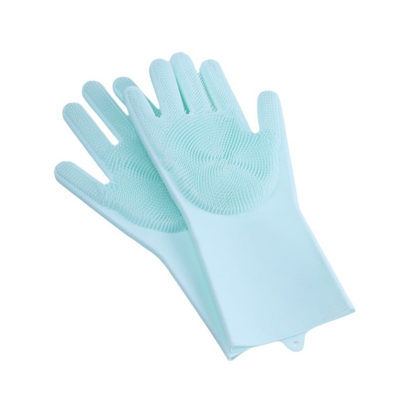 Pet Bath Gloves Dog Cat Bath Brush Silicone Bath Massage Brush Artifact Dog Scrubbing Supplies